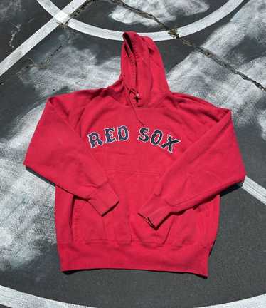 Boston Embroidered Red Sox Small Pullover Hoodie Sweatshirt ADULT SMALL  YOUTH XL