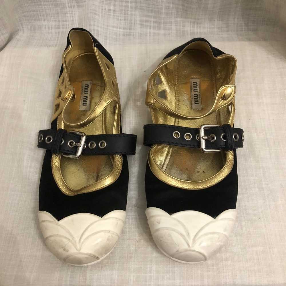 Miu Miu × Vintage Miu miu ballerina flats - image 4