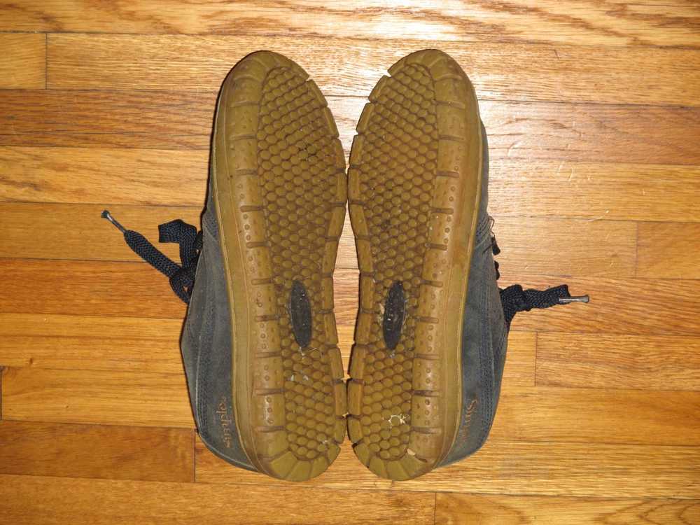 Simple Shoes Vintage 1990s Simple Suede Skateboar… - image 6