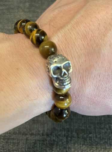 King Baby Studio King Baby skull beaded bracelet