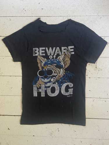 Vintage Rare Vintage Harley Beware of Hog Shirt Sm
