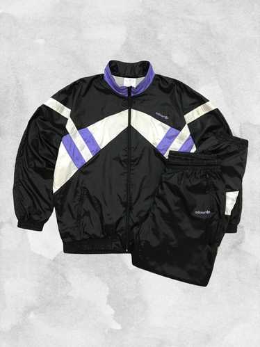 Vintage 80s Adidas Ventex Track Suit Men's XS Lilac World