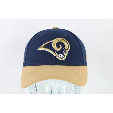 NFL Team Apparel Los Angeles Rams Navy Blue Skunk Stripe Hat Cap Adult –  East American Sports LLC