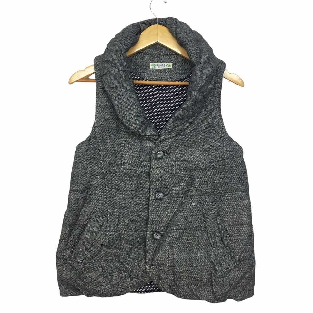 Beams Plus BEAMS HEART Winter Vest Jacket Sleevel… - image 1