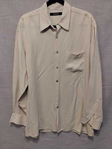 Bachrach 100% Silk Long Sleeve Shirt