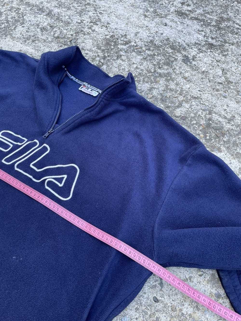 Fila × Outdoor Life × Vintage Fila fleece Center … - image 4