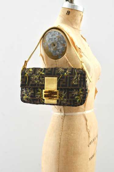 Vintage Fendi Baby Blue Sequin Baguette Bag – Treasures of NYC