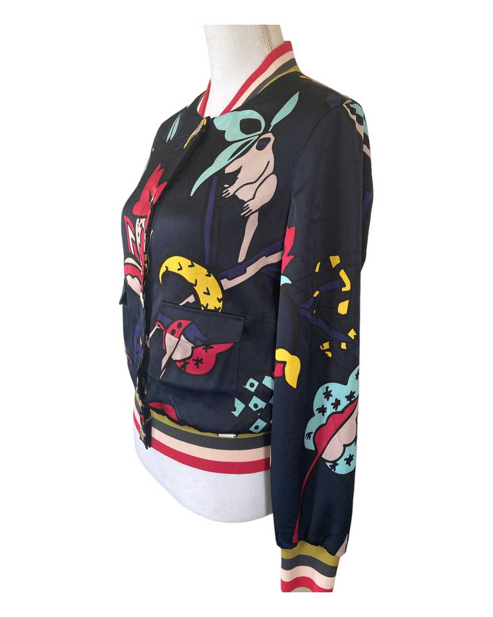 Ted Baker Colour by Numbers YAVIS Printed Bomber … - image 2