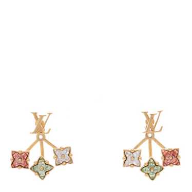Louis Vuitton Goldtone Metal and Multicolor Swarovski Crystal