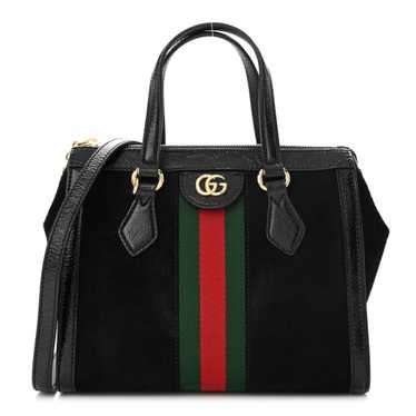 Gucci Small Suede and Leather Bag — LSC INC