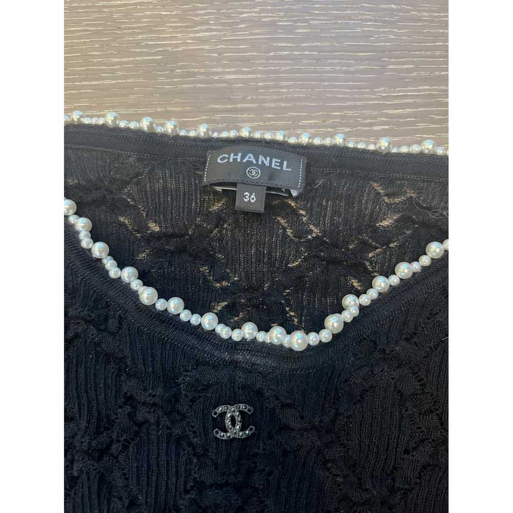 Chanel Lace jersey top - image 2