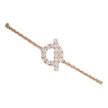 Hermès Finesse pink gold bracelet