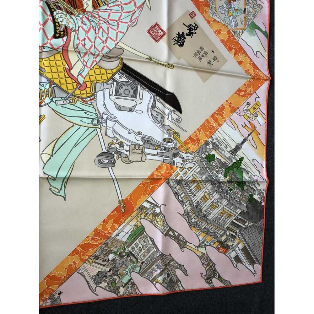 Hermès Silk scarf - image 7