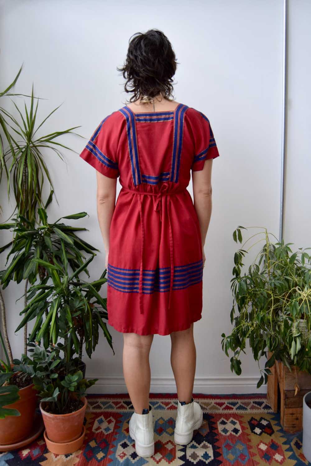 Seventies Peasant Dress - image 2