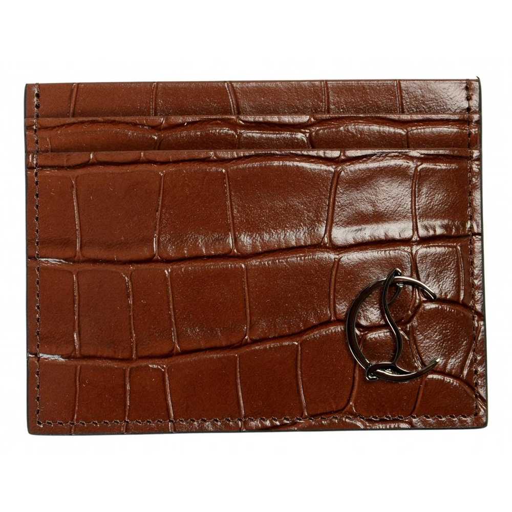 Christian Louboutin Leather card wallet - image 1