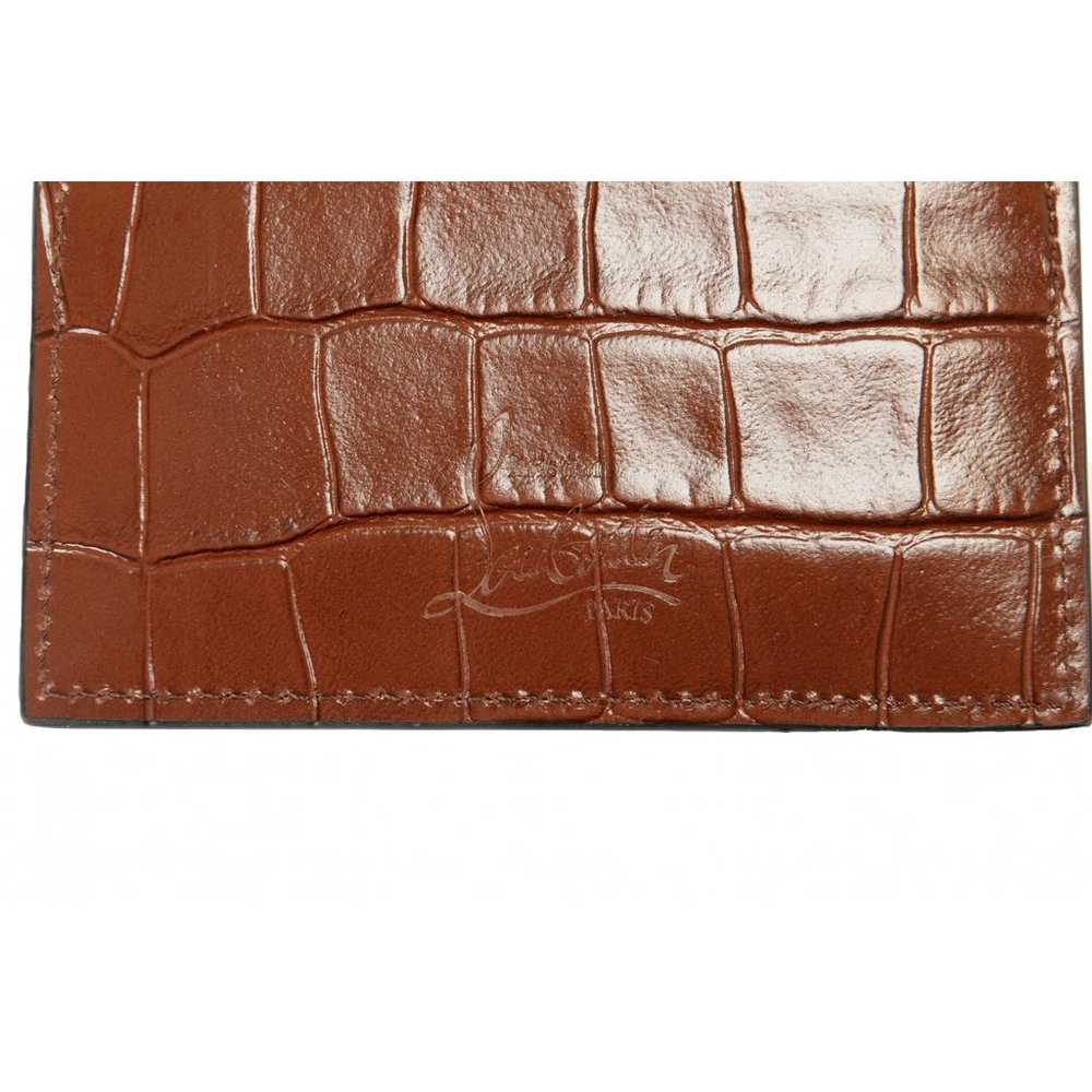 Christian Louboutin Leather card wallet - image 3