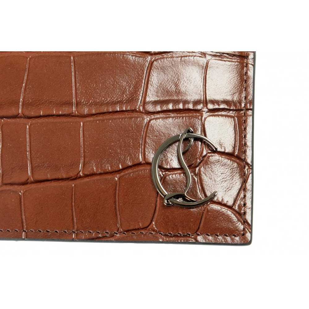 Christian Louboutin Leather card wallet - image 5