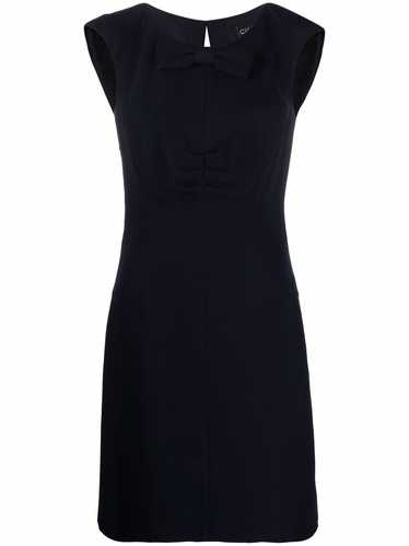 CHANEL Pre-Owned 2008 bow detail sleeveless dress… - image 1