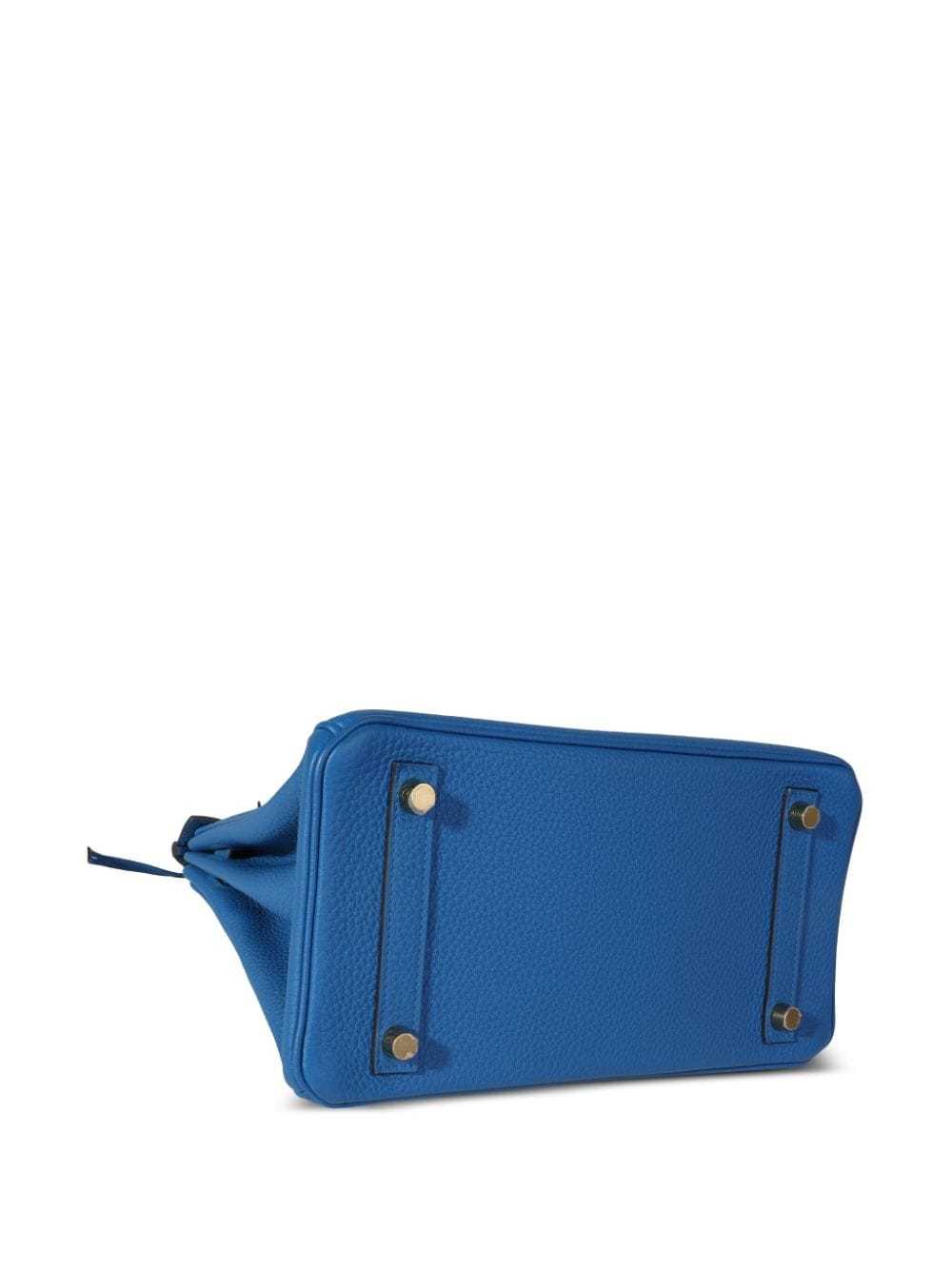 Hermès Pre-Owned 2018 Birkin 25 handbag - Blue - image 4