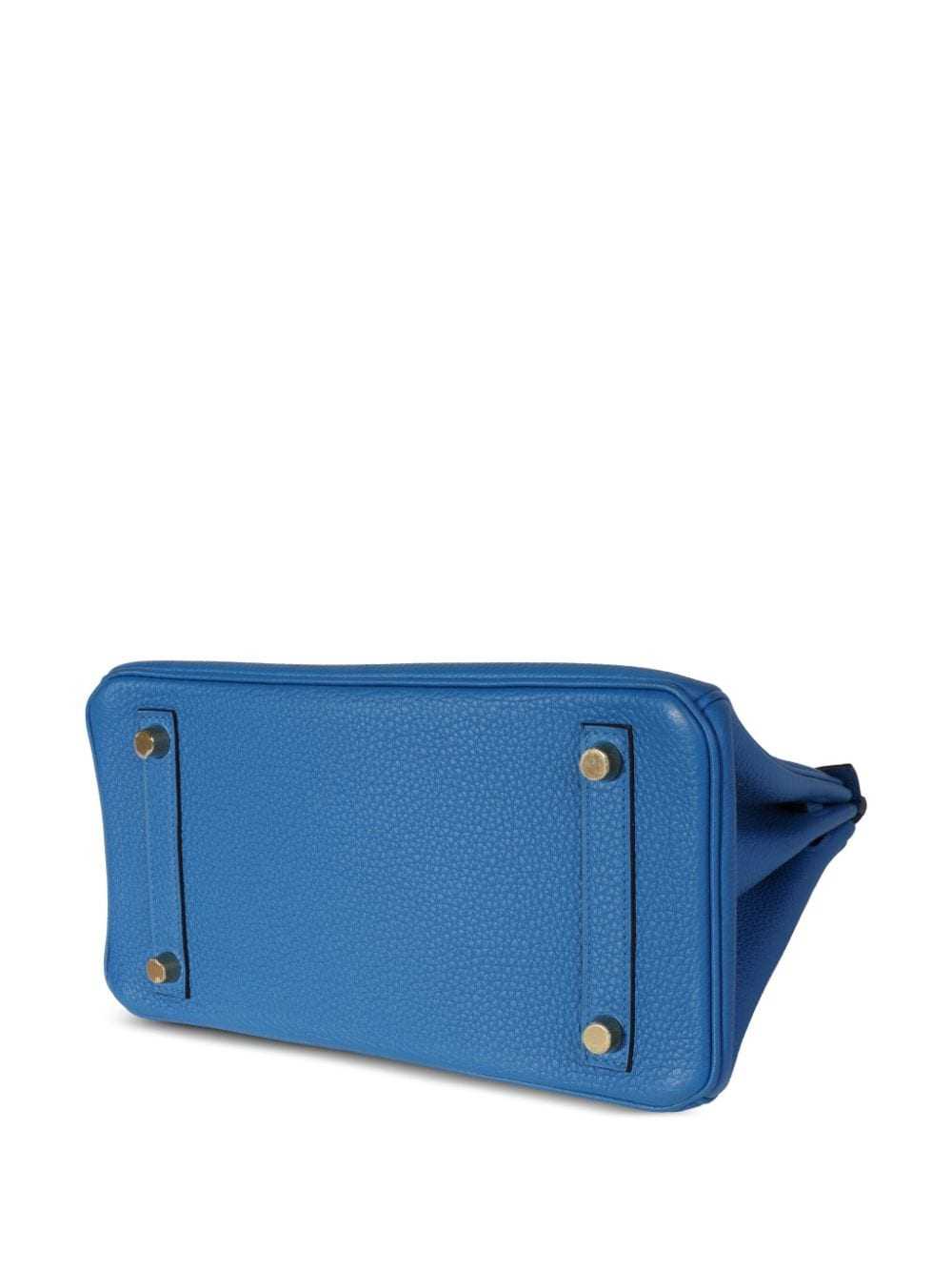 Hermès Pre-Owned 2018 Birkin 25 handbag - Blue - image 5