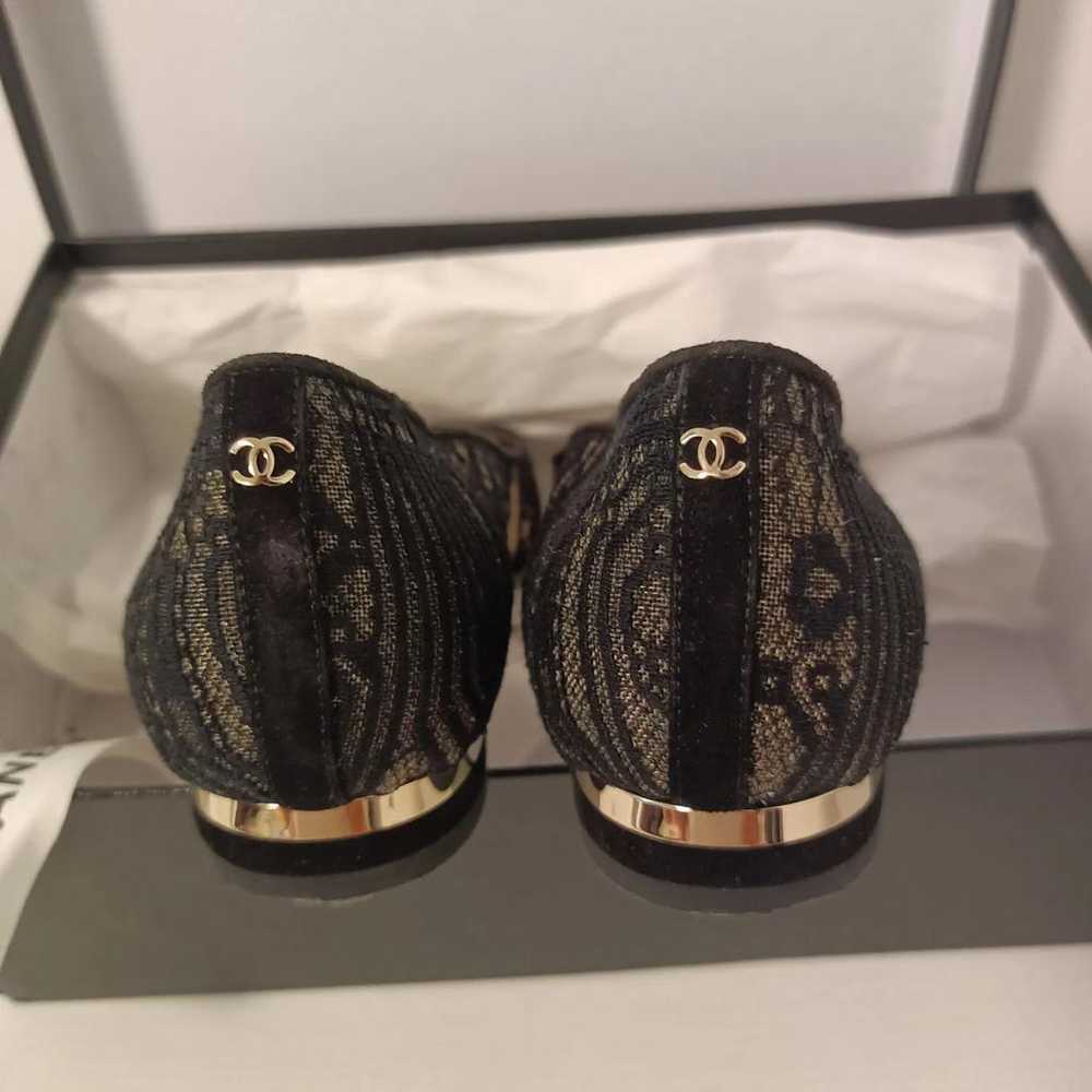 Chanel Cloth ballet flats - image 3