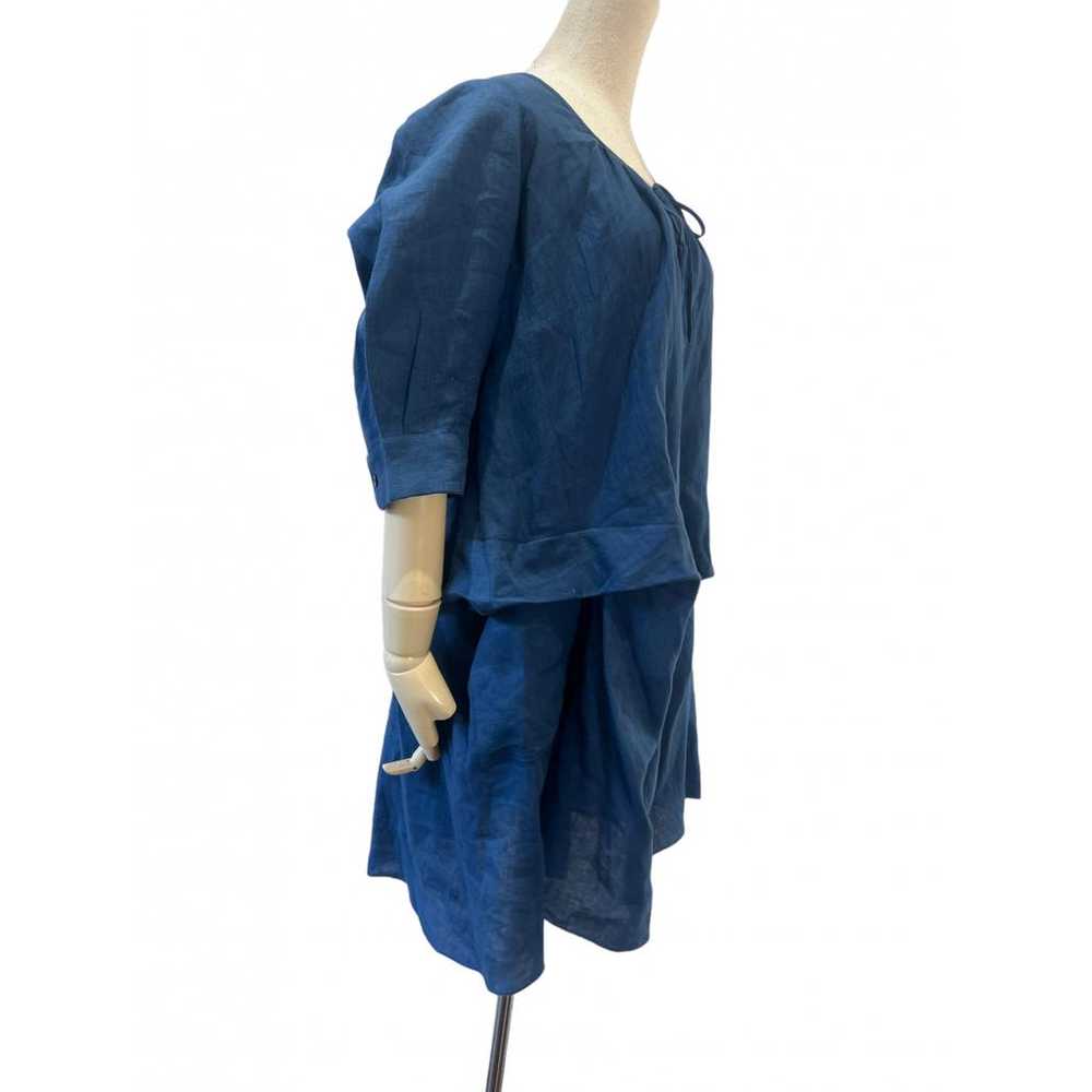 Morgane Le Fay Linen mini dress - image 3