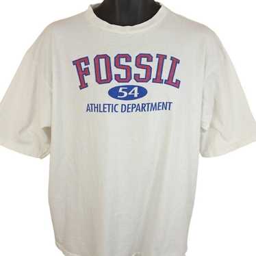 Vintage Fossil Athletic Department T Shirt Vintage