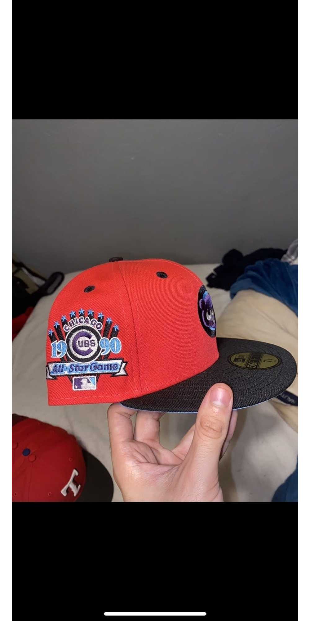 New Era Chicago Cubs Fitted 7 1/4 - image 2