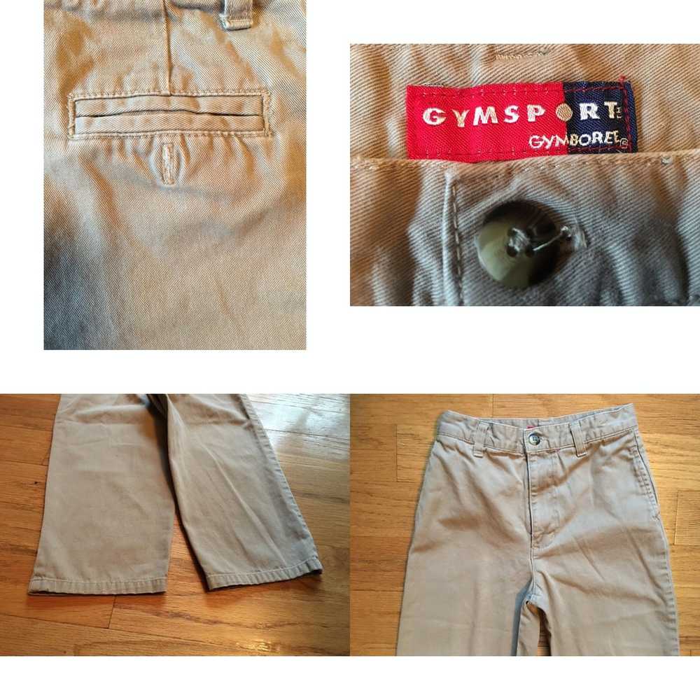 Vintage GYM SPORT GYMBOREE BOYS PANTS KHAKI DRESS… - image 4