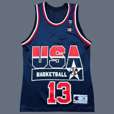 Vintage 90s Dream Team USA Basketball Reversible Practice 