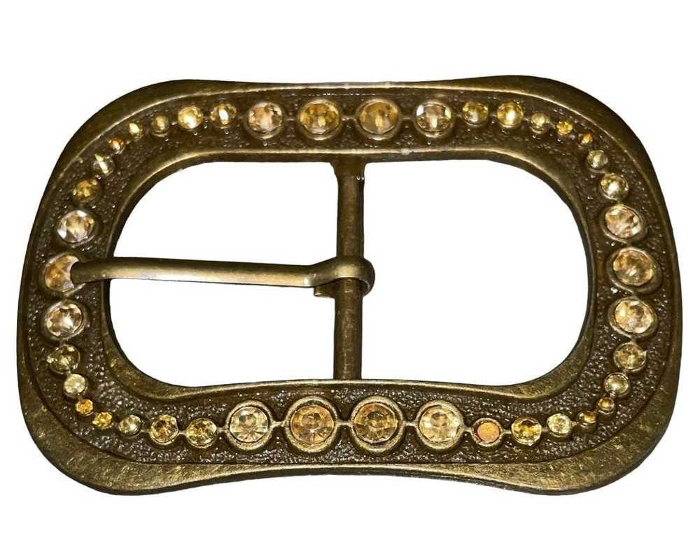 Vintage Vintage Rounded Rectangle Belt Buckle - image 8