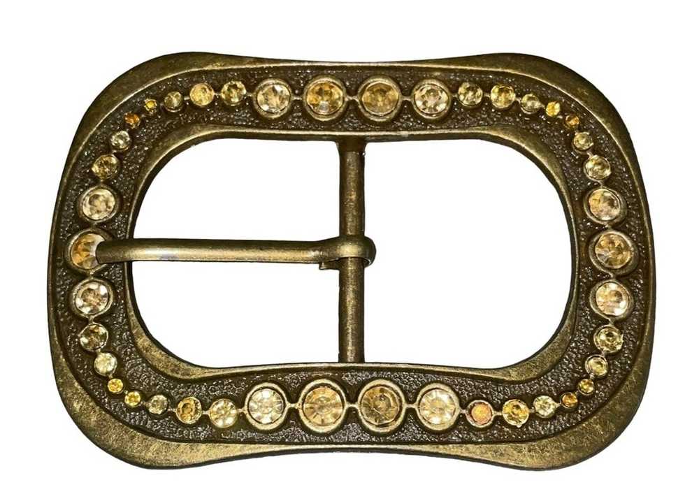 Vintage Vintage Rounded Rectangle Belt Buckle - image 9