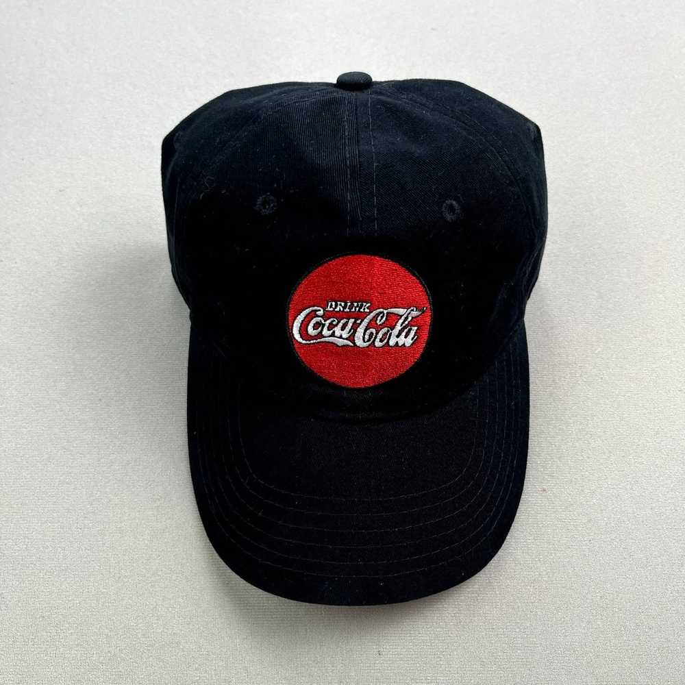 Coca Cola Coca Cola Hat Cap Strapback Black Coke … - image 2