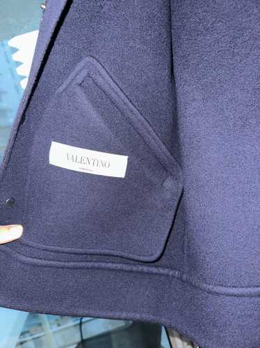 Valentino Valentino Navy Giubinno Jacket - image 1