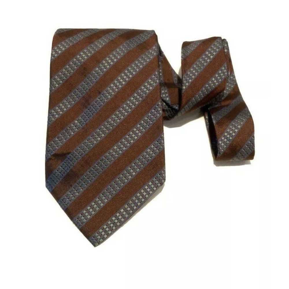 Armani Collezioni ARMANI COLLEZIONI Brown Striped… - image 1