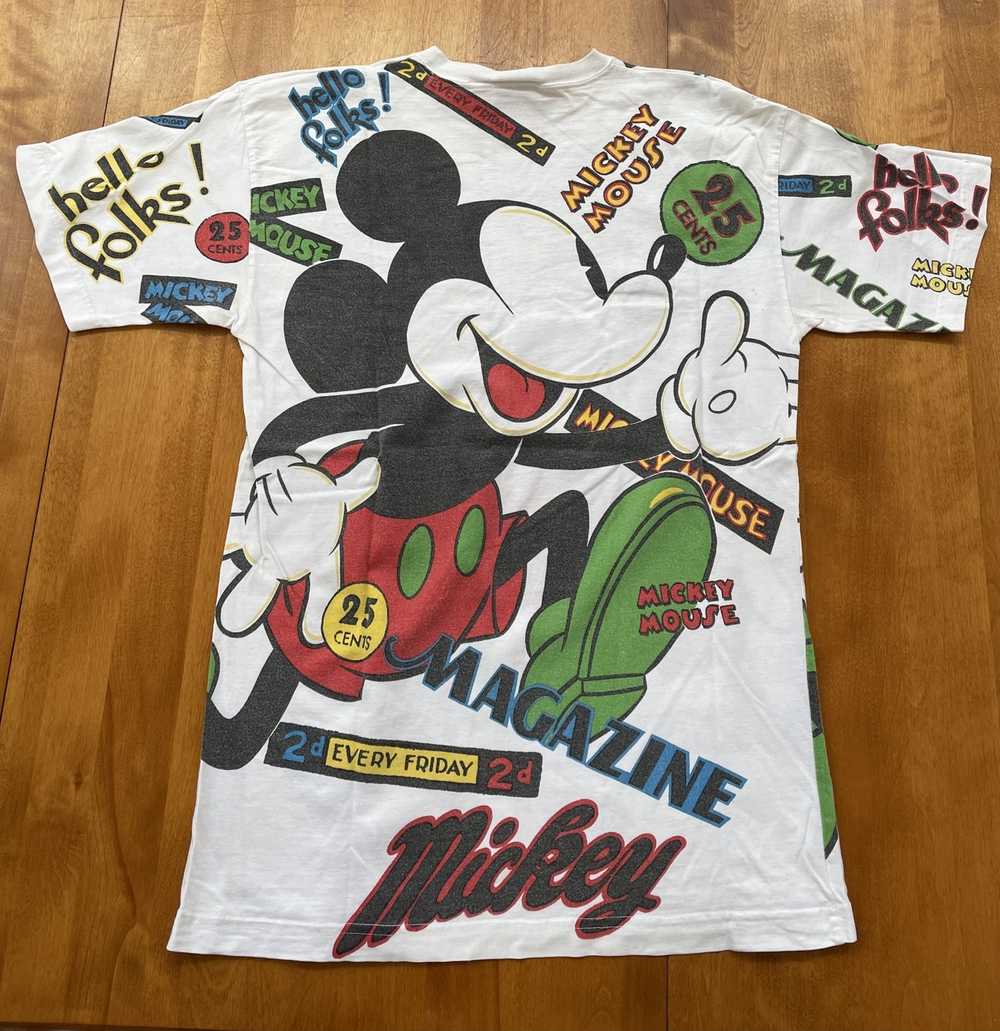 Mickey And Co × Vintage Vintage Mickey Mouse Tee - image 2