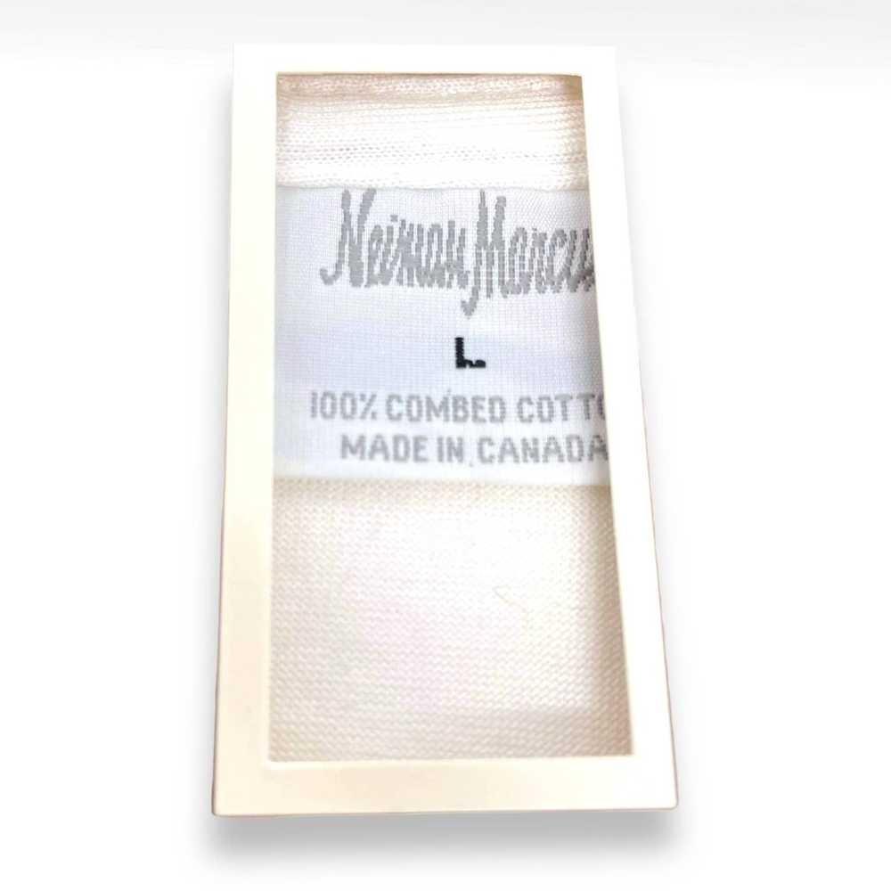 Neiman Marcus 90s NEIMAN MARCUS Vintage White Cot… - image 5