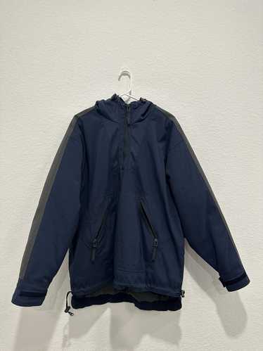 Gap × Vintage gap half 1/2 zip jacket fleece lined - image 1