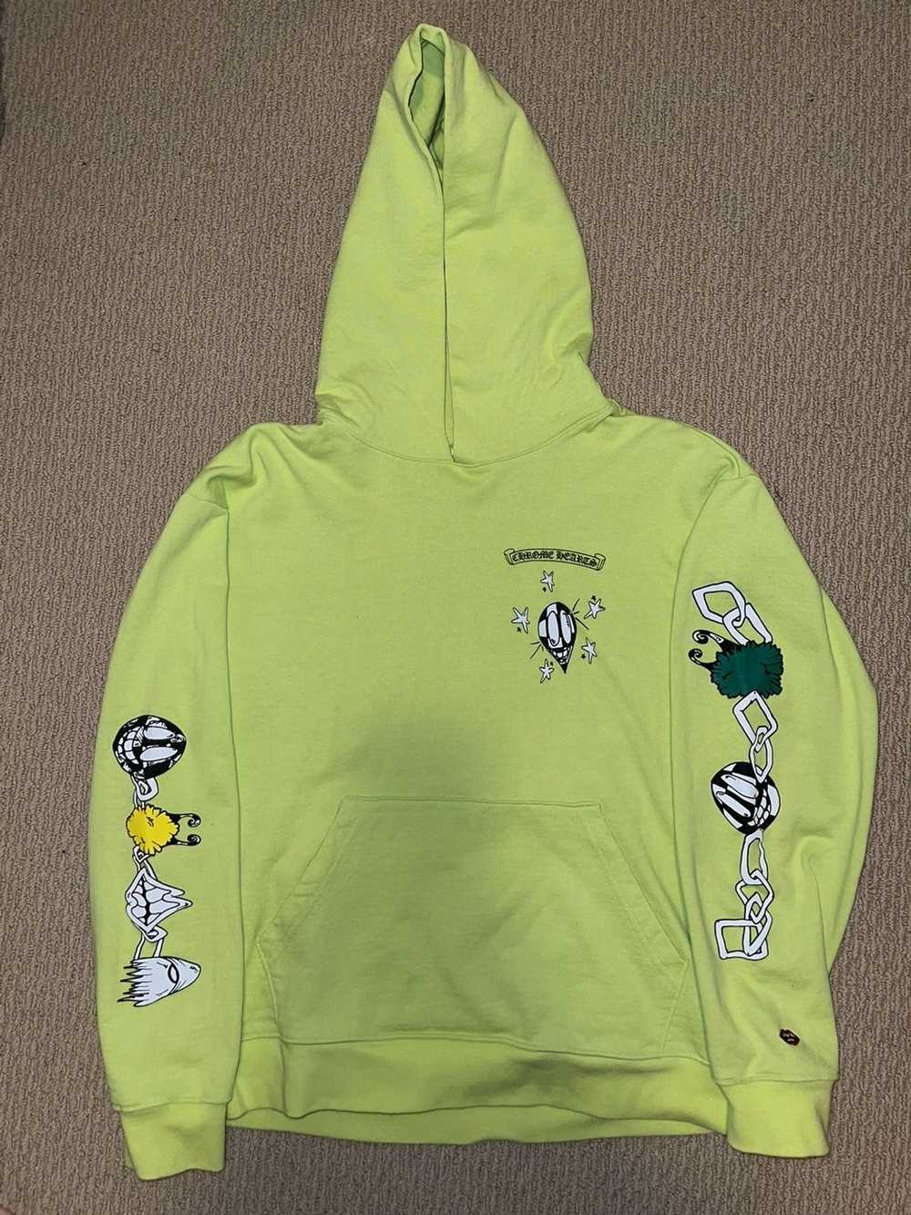 Chrome Hearts Chrome Hearts Matty Boy Lime Green Hood… - Gem