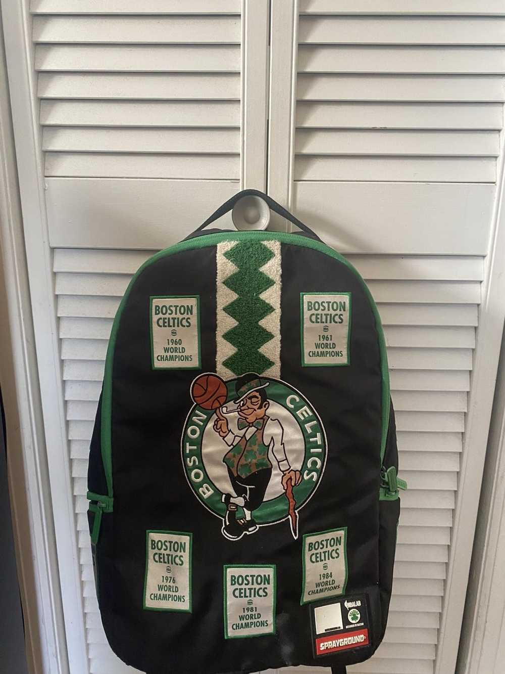 Boston Celtics × Sprayground Sprayground Backpack - image 1