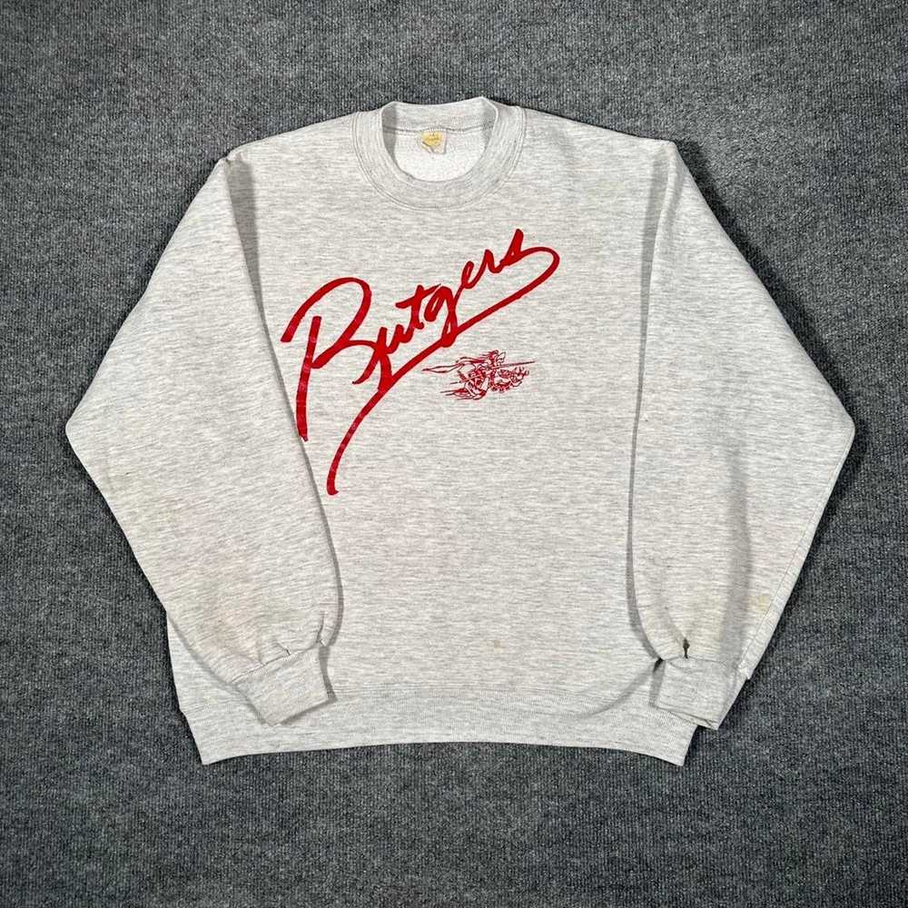 Ncaa × Vintage Vintage Rutgers University Sweatsh… - image 2