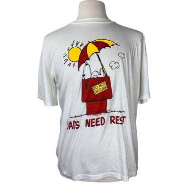 Streetwear × Vintage Vintage Snoopy Dad's Need Re… - image 1