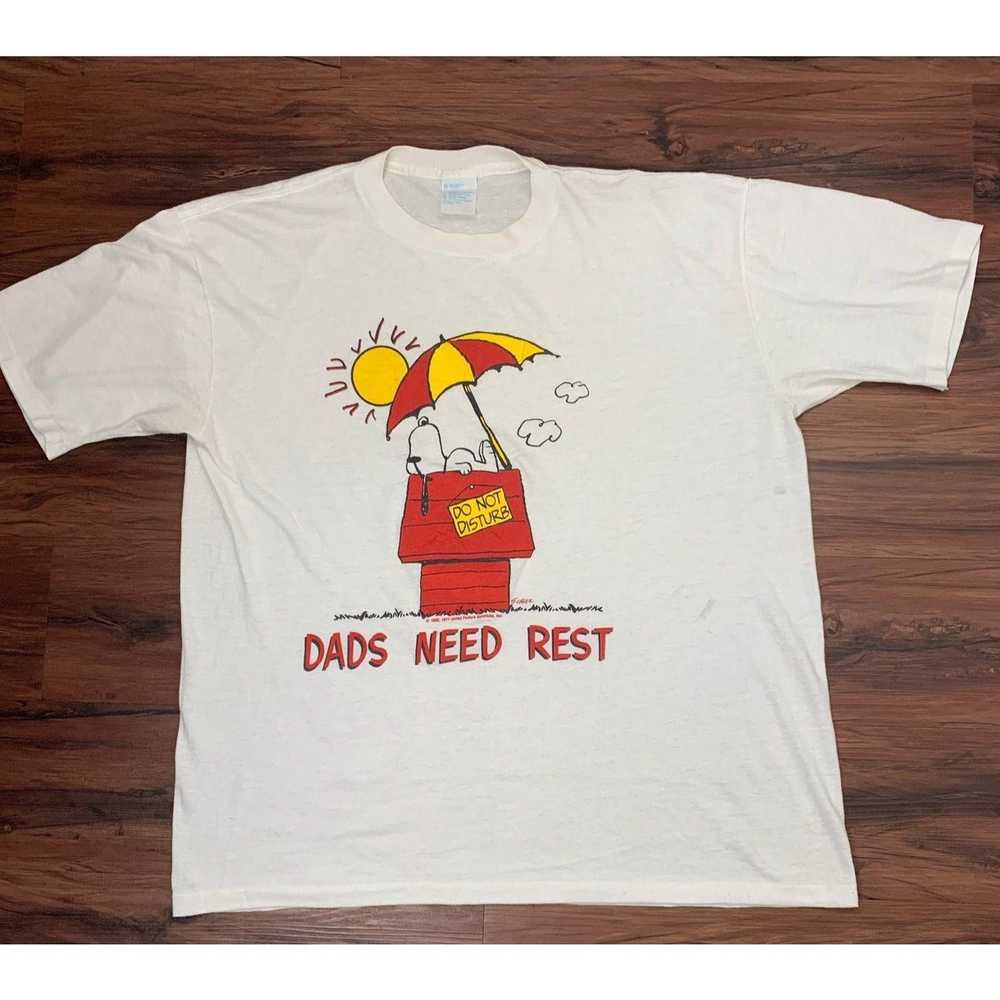 Streetwear × Vintage Vintage Snoopy Dad's Need Re… - image 4