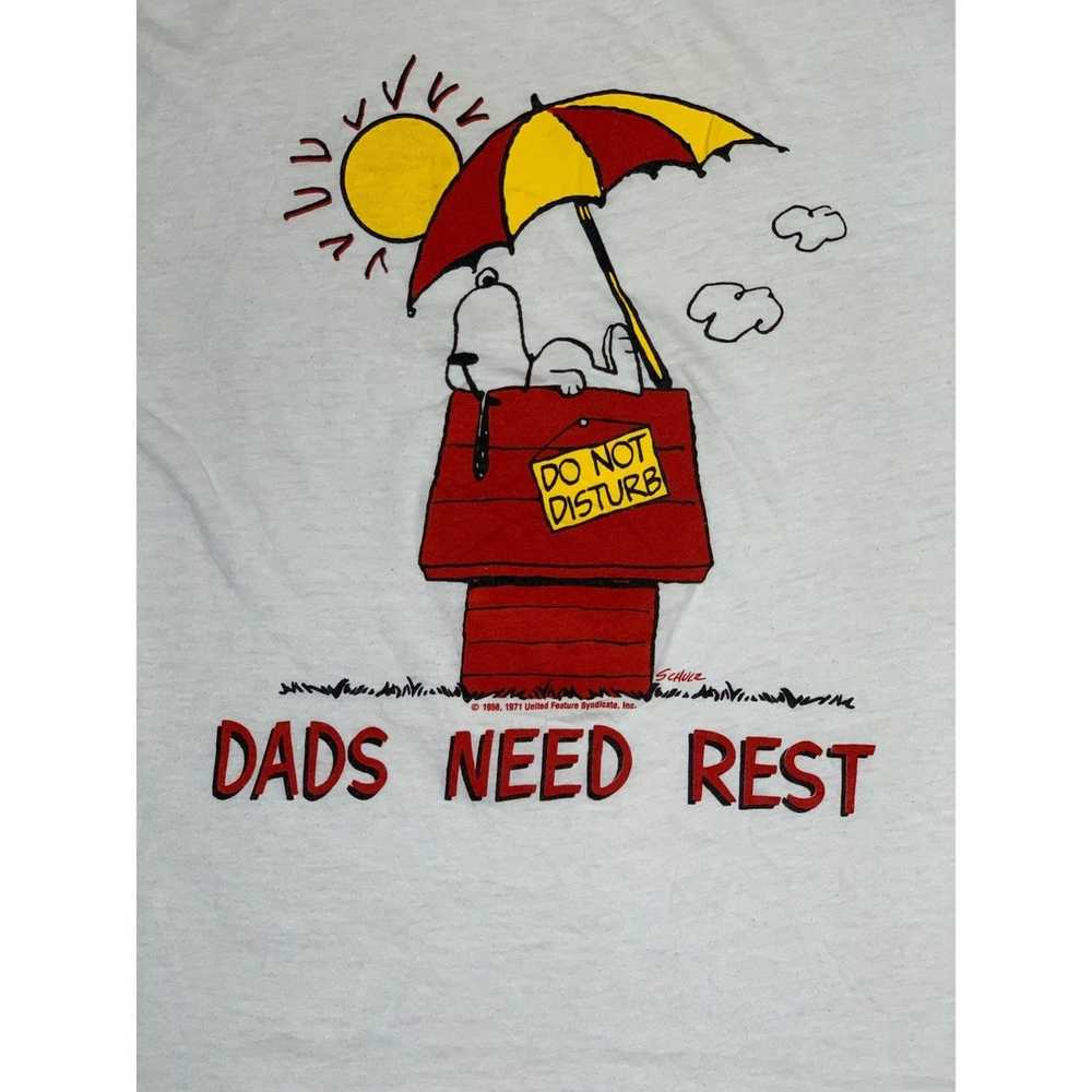 Streetwear × Vintage Vintage Snoopy Dad's Need Re… - image 5