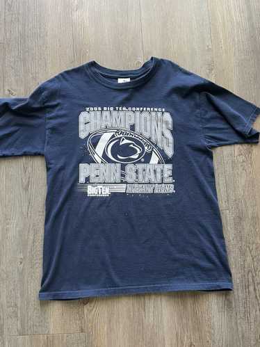 Dyme Lyfe Men's Penn State Nittany Lions Blue Logo Block Button-Up Shirt, XL, Team | Holiday Gift