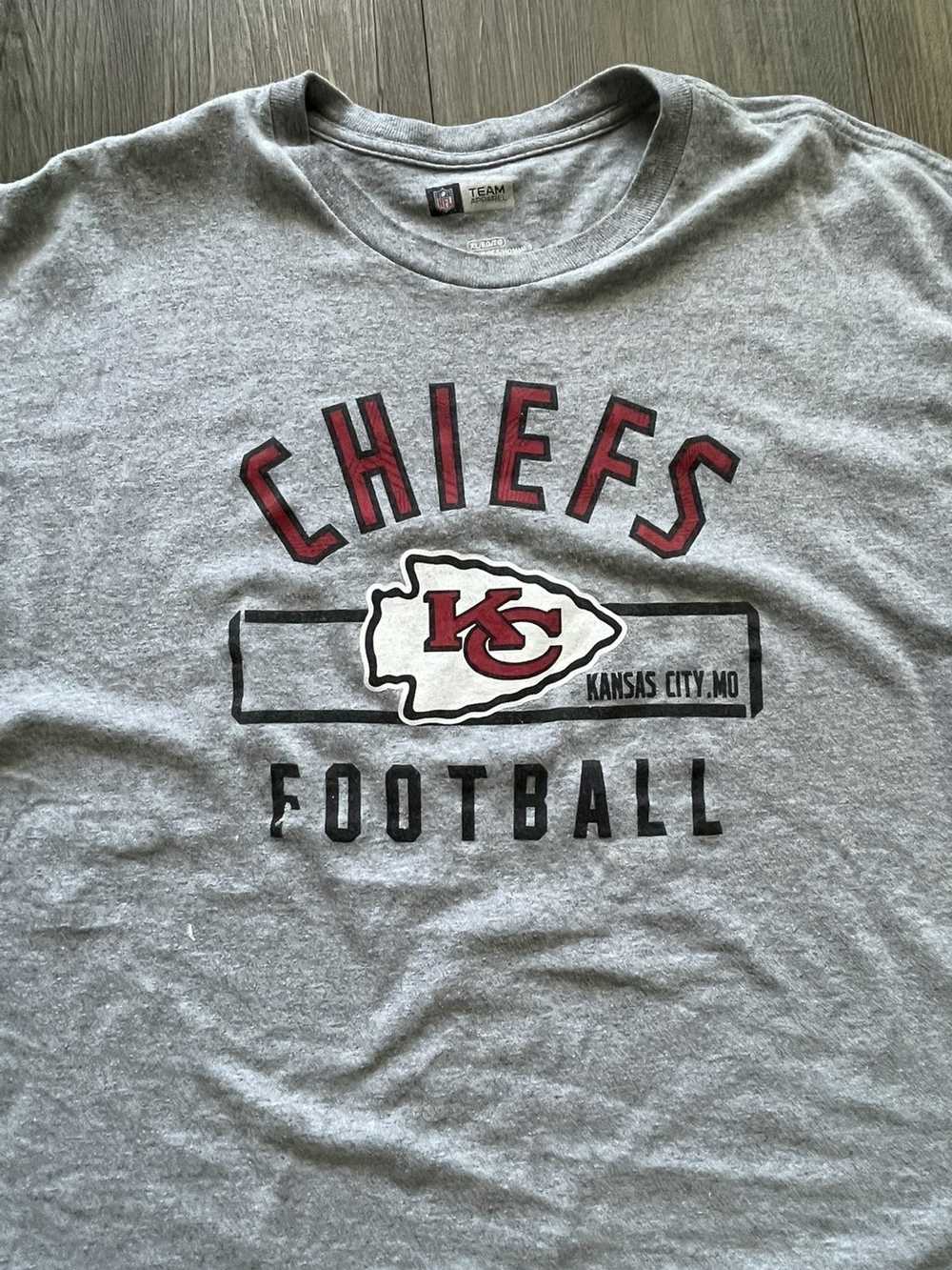 NFL Chiefs Football Grey T-Shirt - NFL - image 2