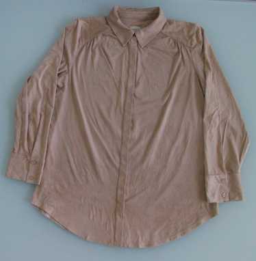Chicos Chico's Women's Faux Suede Shirt Size 1 (Me