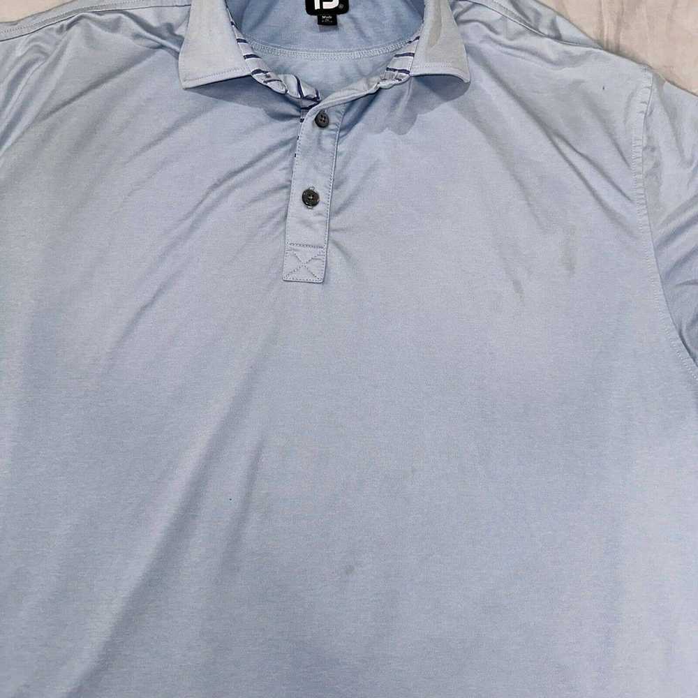 Footjoy Footjoy Polo Shirt Men Size XL Light blue… - image 3