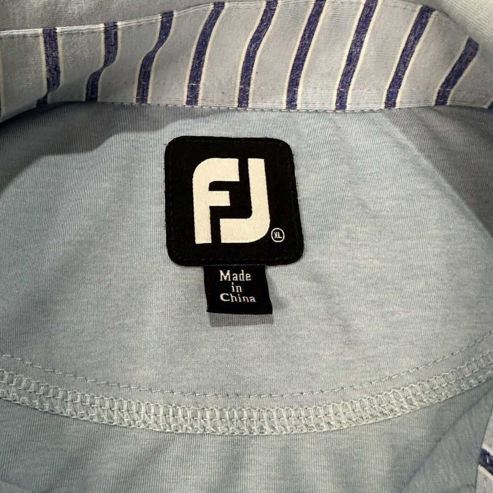 Footjoy Footjoy Polo Shirt Men Size XL Light blue… - image 5