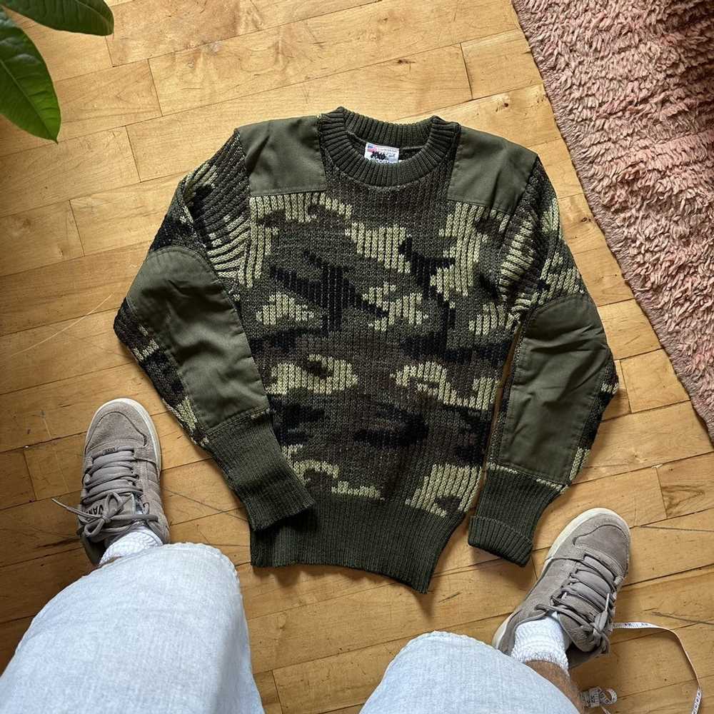 Camo × Military × Vintage Vintage 80s Camo Utilit… - image 1